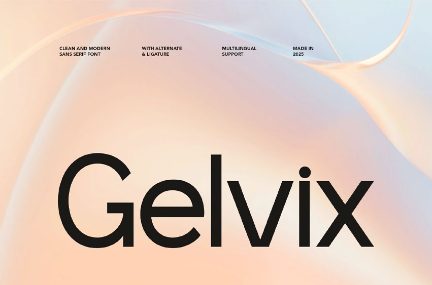 Gelvix Font