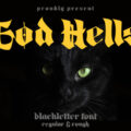 God Hells Font