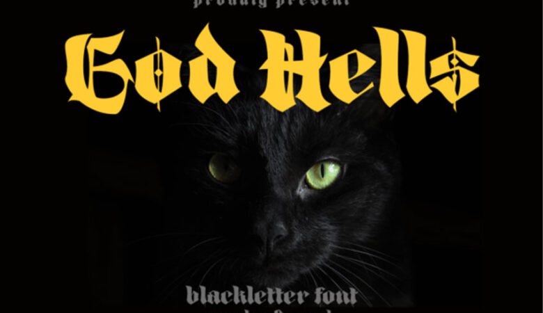 God Hells Font