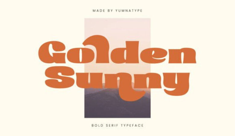 Golden Sunny Font
