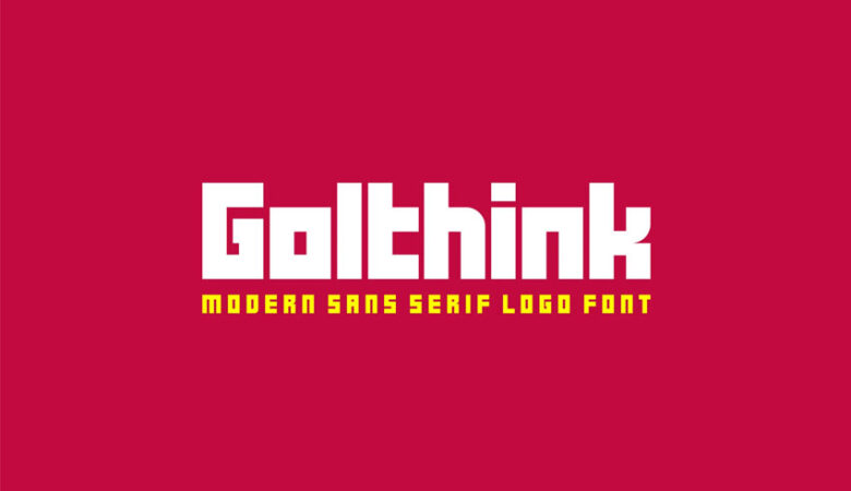 Golthink Font