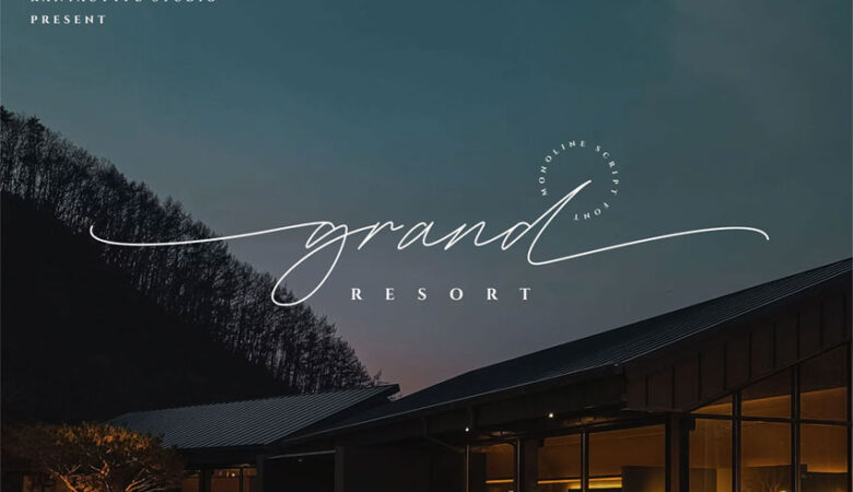 Grand Resort Font