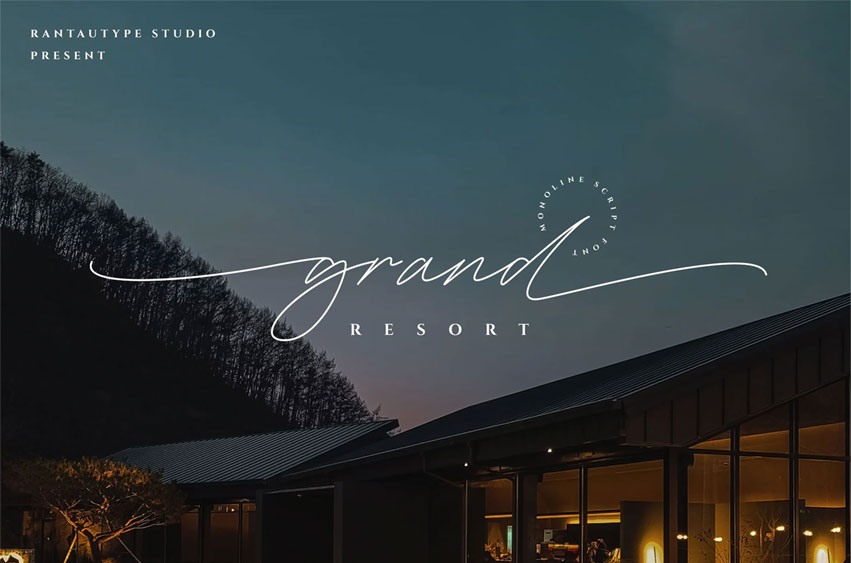 Grand Resort Font