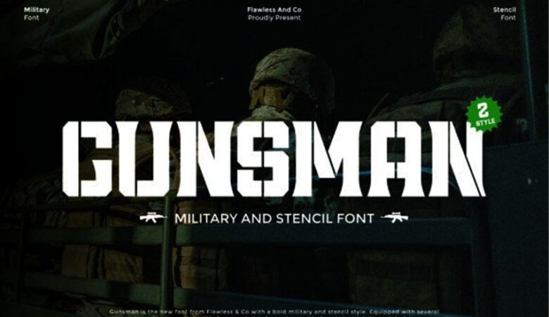 Gunsman Font