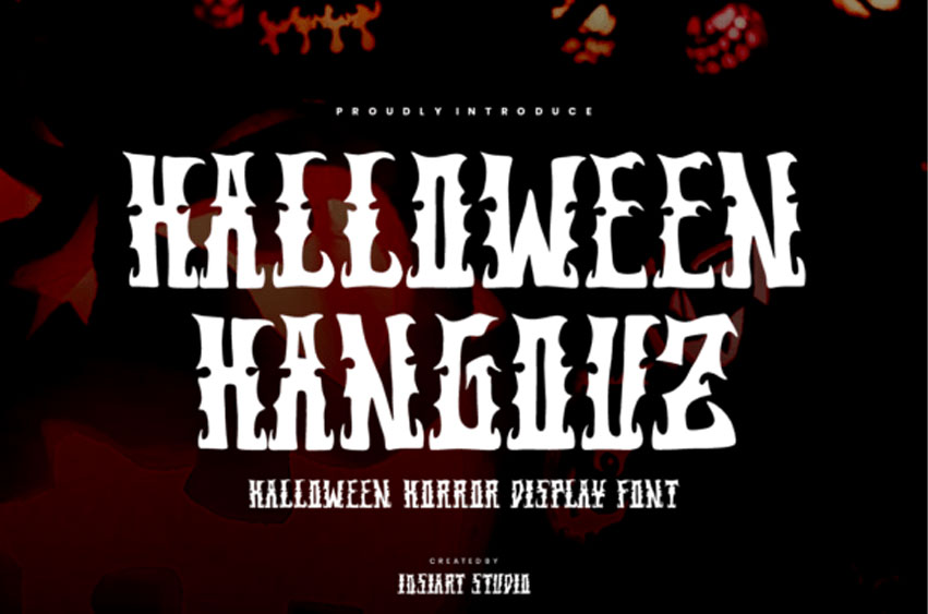 Halloween Hangouz Font
