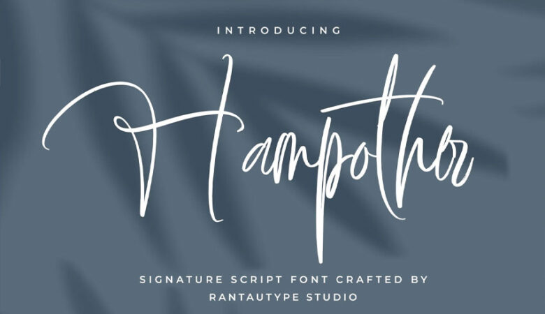 Hampother Font