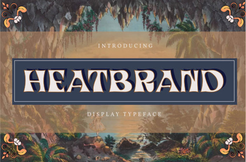 Heatbrand Font