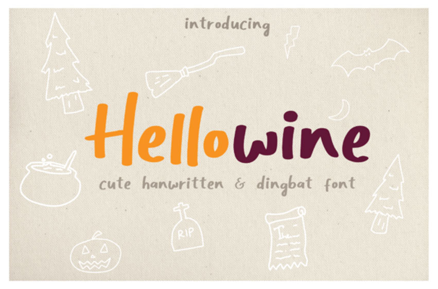 Hellowine Font
