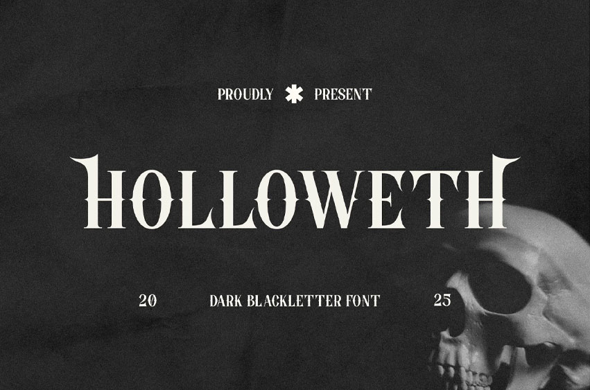 Holloweth Font