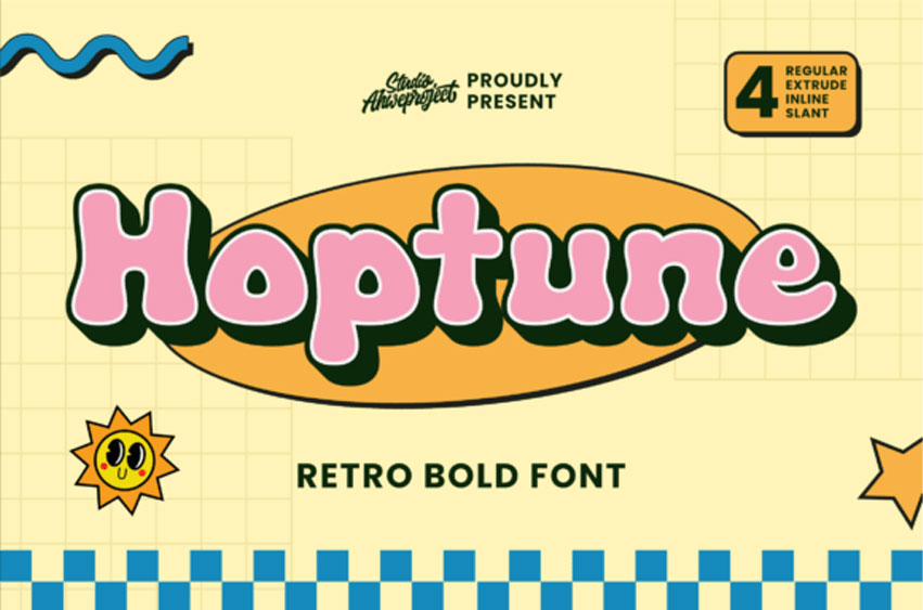 Hoptune Font