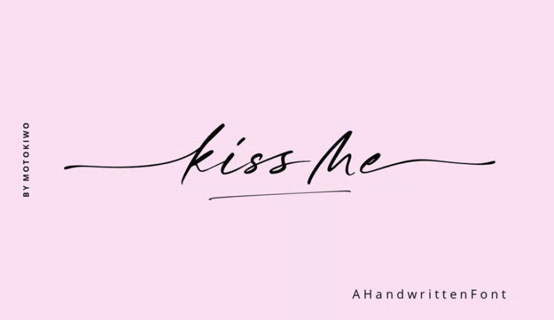 Kiss Me Font