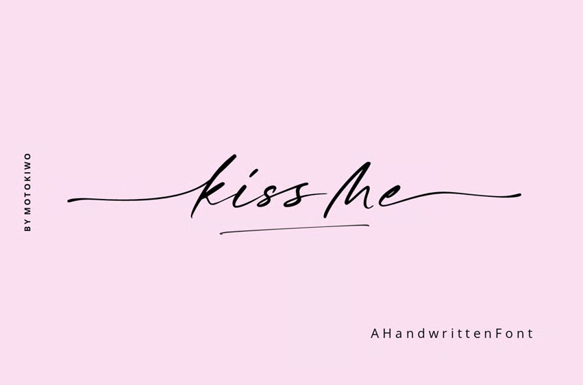 Kiss Me Font