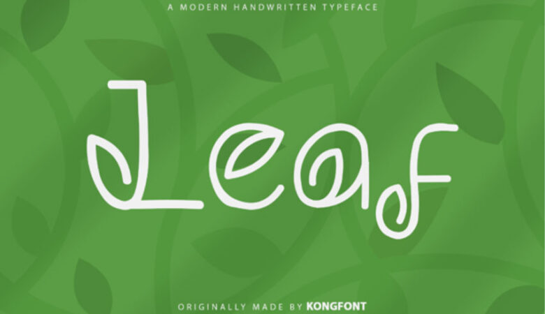 Leaf Font