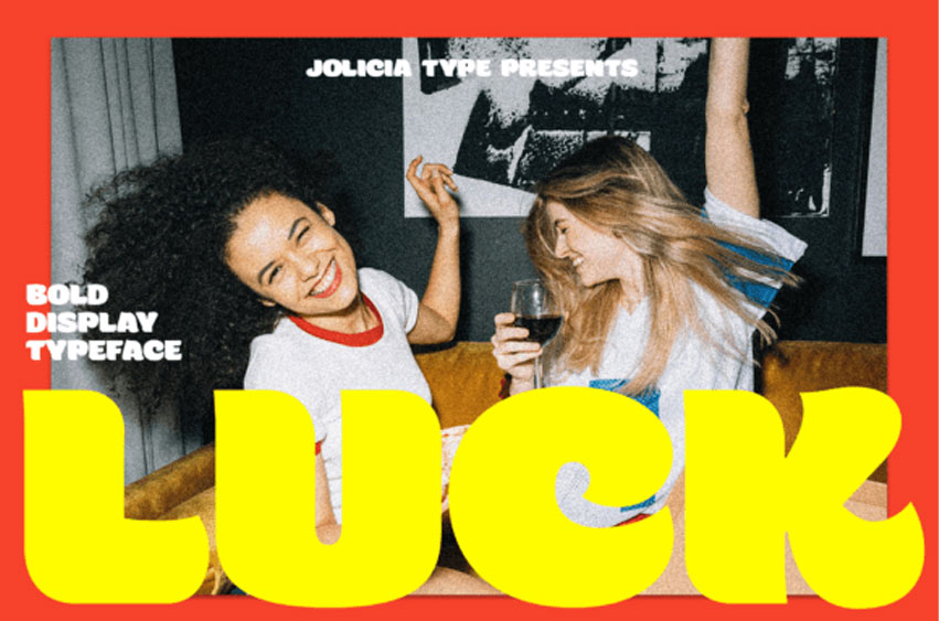 Luck Regular Font