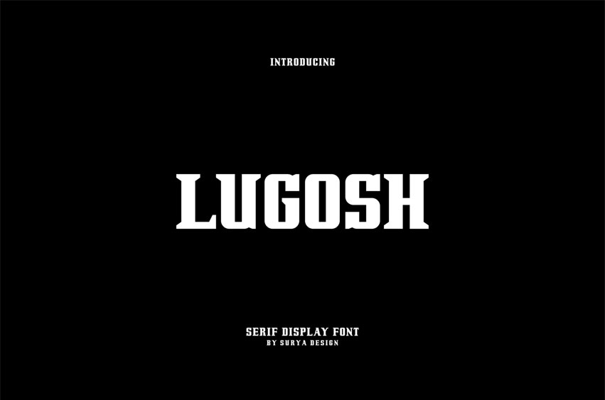 Lugosh Font