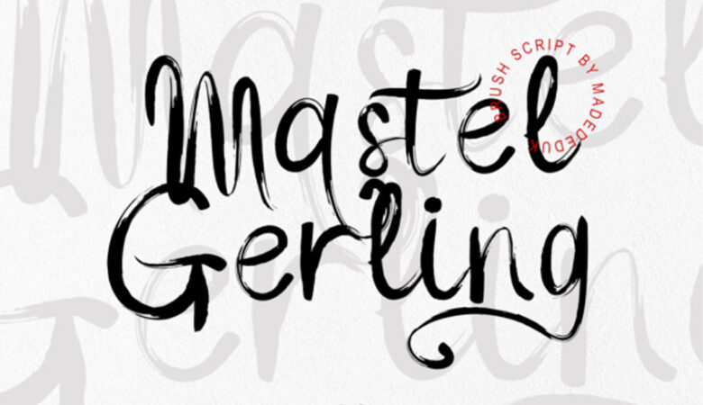 Mastel Gerling Font