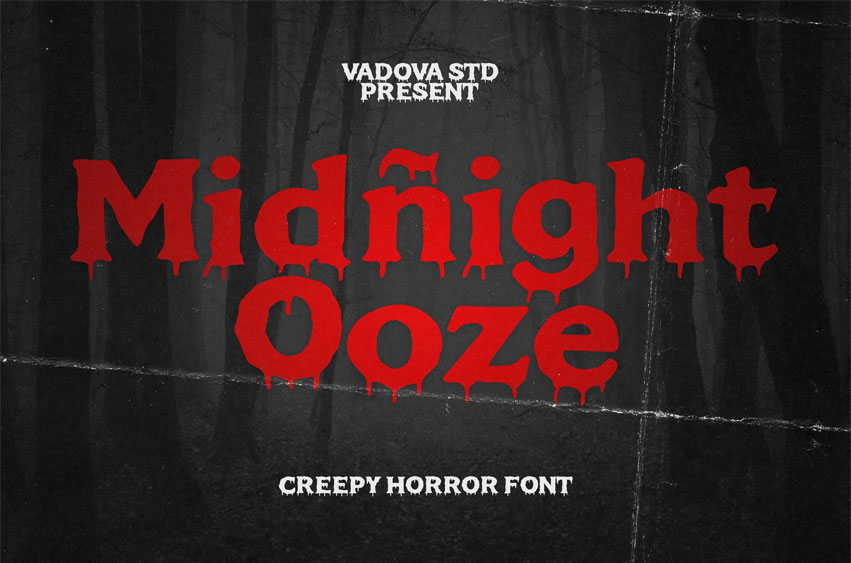 Midnight Ooze Font