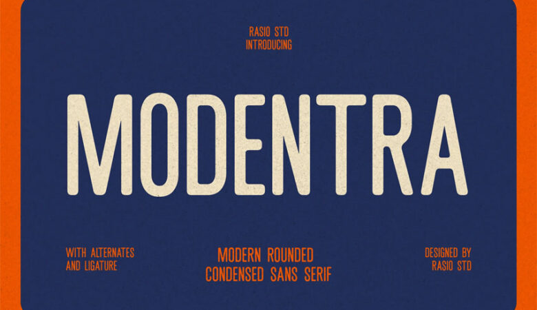 Modentra Font
