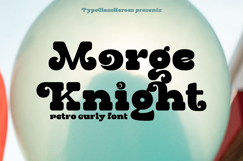 Morge Knight Font