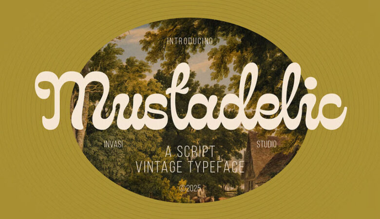 Mustadelic Font