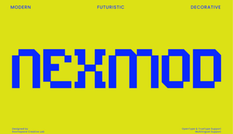 Nexmod Regular Font