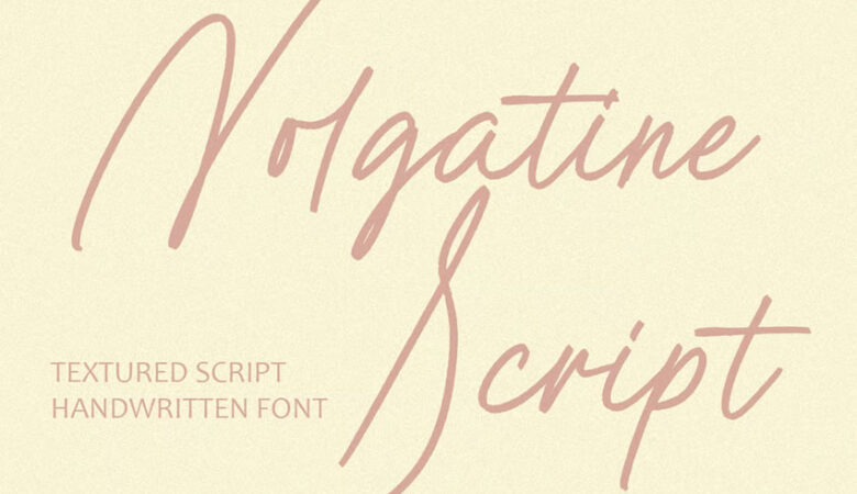 Nolgatine Script Font