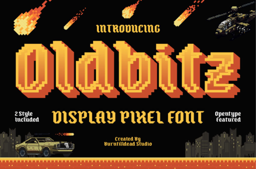 Oldbitz Font
