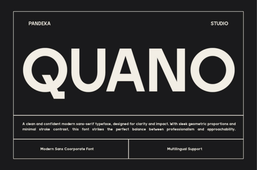 Quano Font