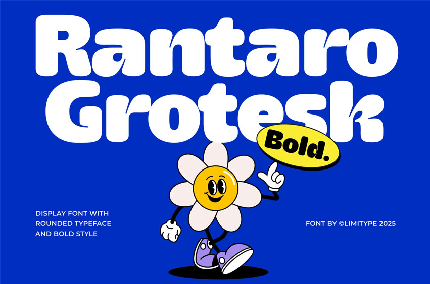 Rantaro Grotesk Bold Font