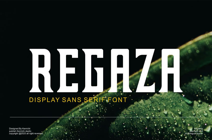 Regaza Font