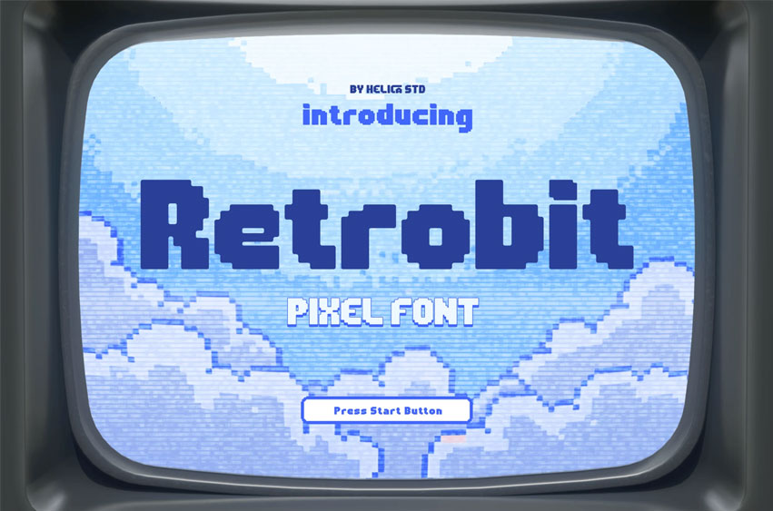Retrobit Font