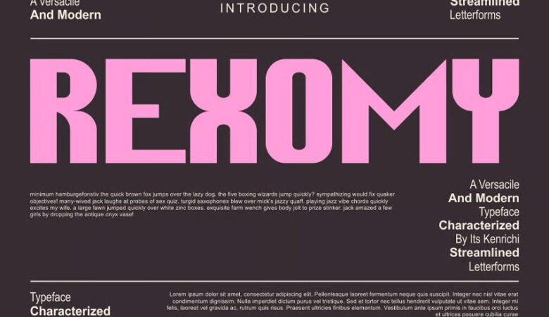 Rexomy Font