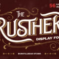 Rusther Regular Font