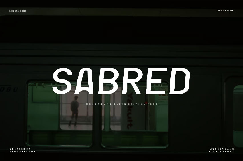Sabred Font