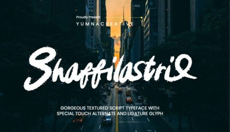 Shaffilastri Font