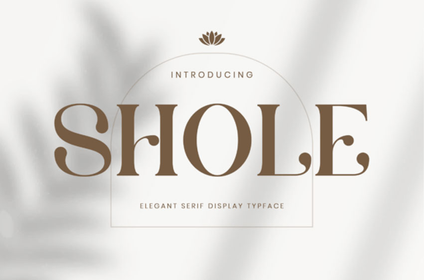 Shole Font