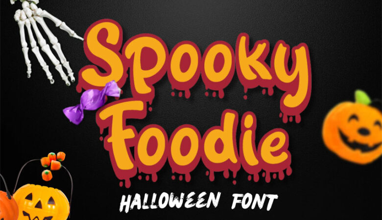 Spooky Foodie Font