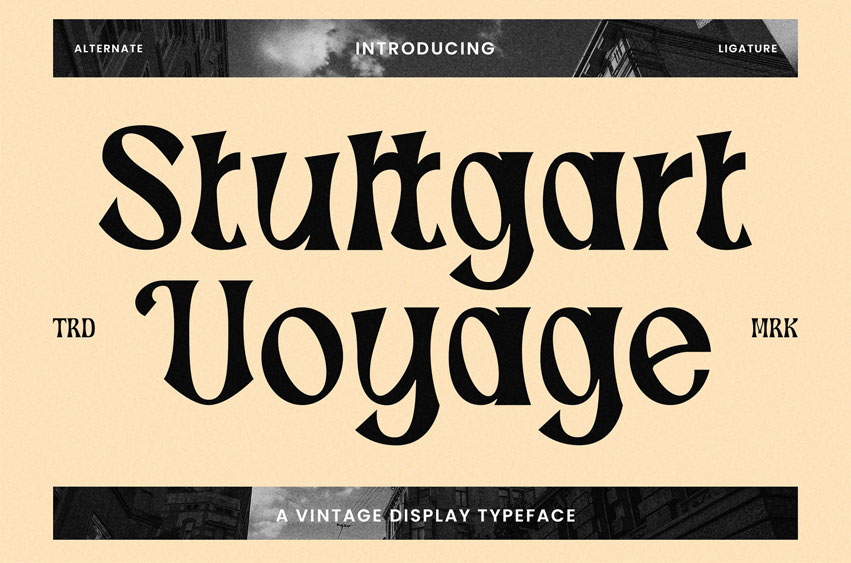 Stuttgart Voyage Font