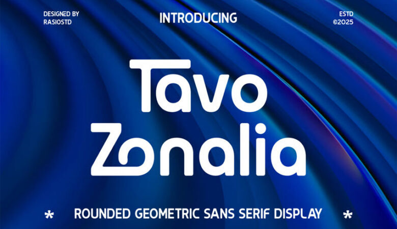 Tavo Zonalia Font
