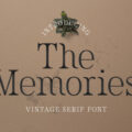 The Memories Font