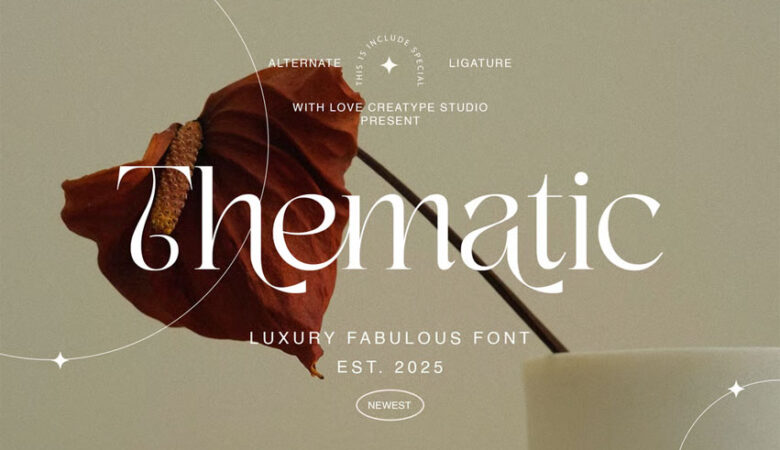 Thematic Font