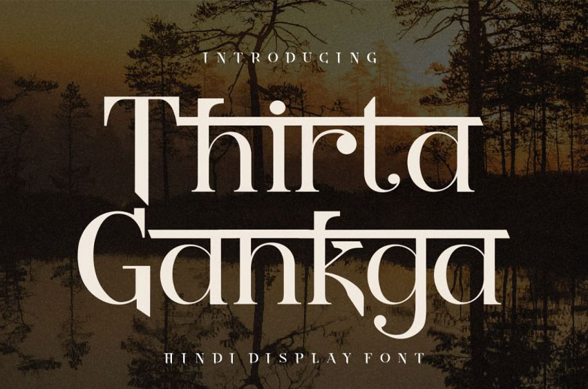 ThirtaGankga Font