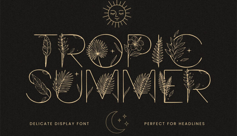 Tropic Summer Font
