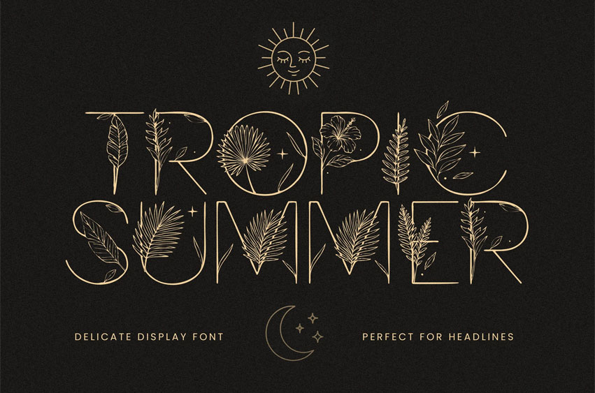 Tropic Summer Font