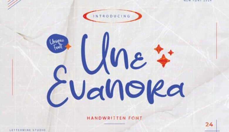 Une Evanora Font