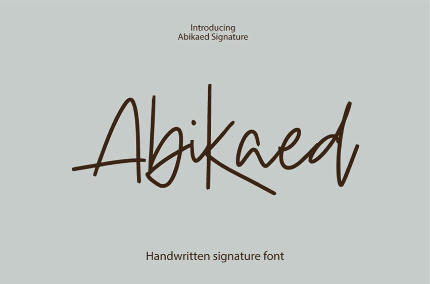 Abikaed Font