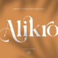 Alikro Font
