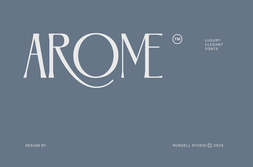 Arome Font