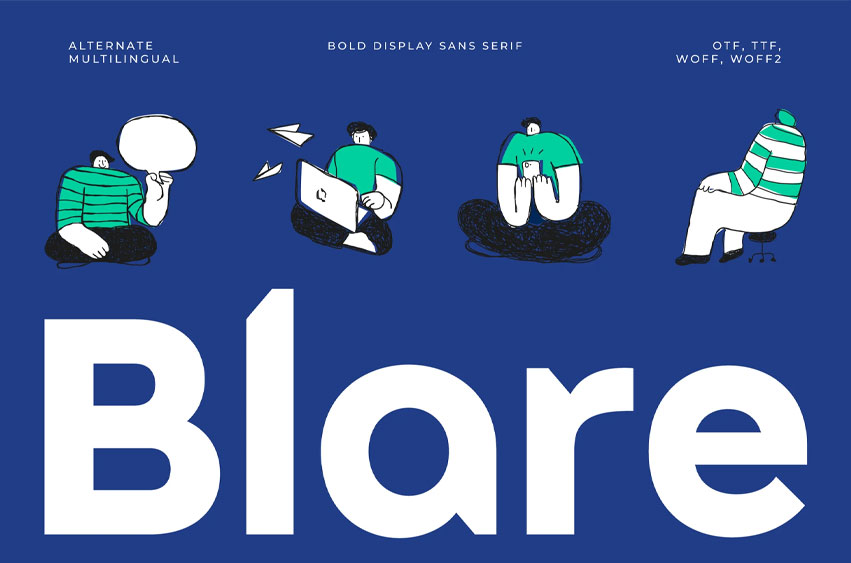 Blare Font