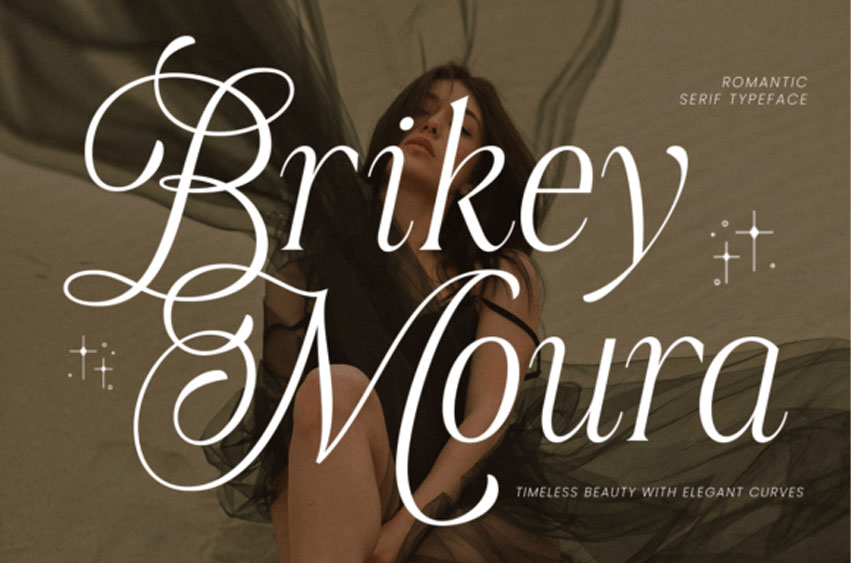 Brikey Moura Font